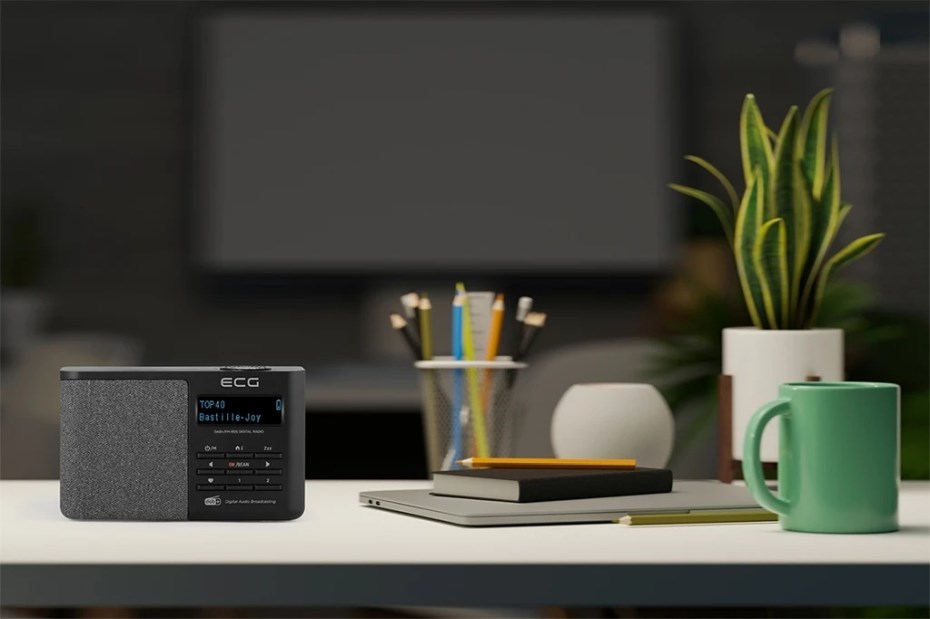 ECG RD 250 DAB Black 3,5mm jack konektor